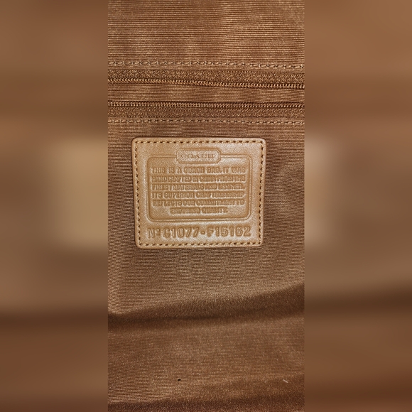 Coach Multi-colored leather bag - Picture 12 of 16